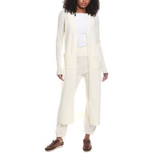 Simkhai Womens  Celia Cashmere Cardigan, White